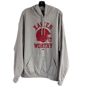 NWT Xavier Worthy Kansas City Chiefs Wide Receiver Hoodie Size XL